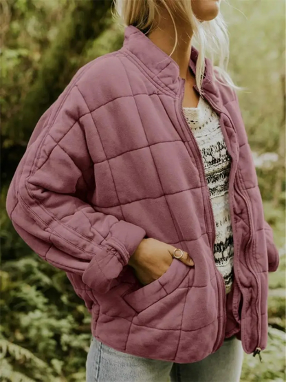 Damen Übergangsjacke Warm Bequem Leicht für Frühling 12