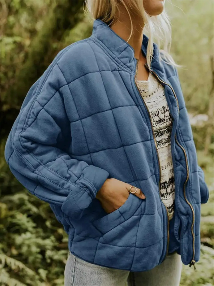 Damen Übergangsjacke Warm Bequem Leicht für Frühling 19