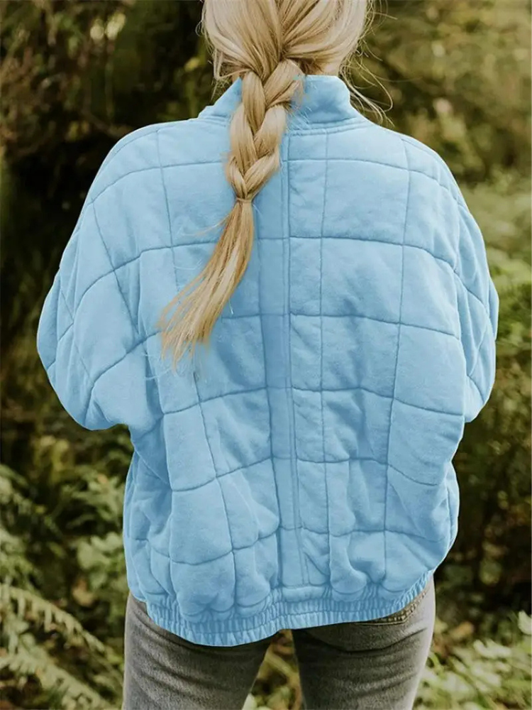 Damen Übergangsjacke Warm Bequem Leicht für Frühling 4