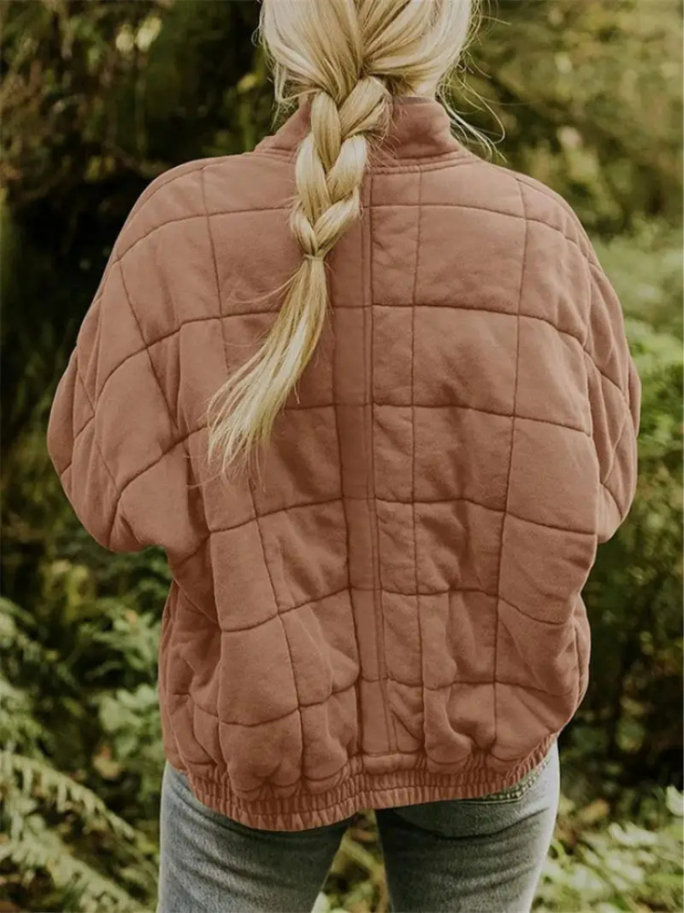 Damen Übergangsjacke Warm Bequem Leicht für Frühling 5