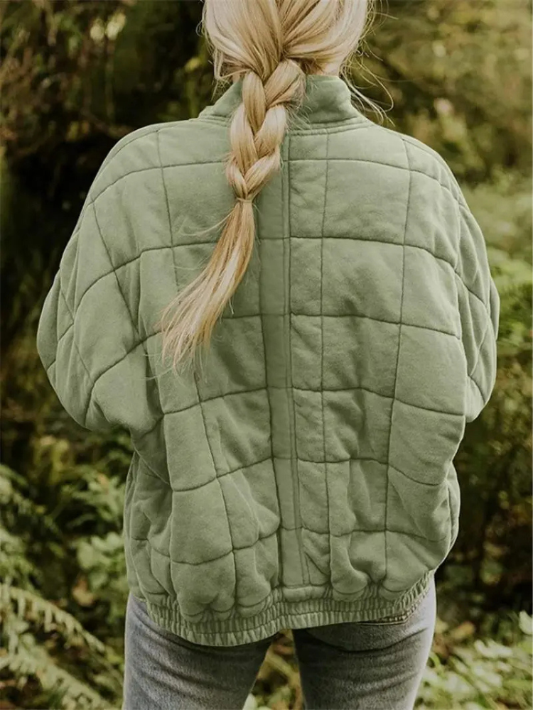 Damen Übergangsjacke Warm Bequem Leicht für Frühling 7