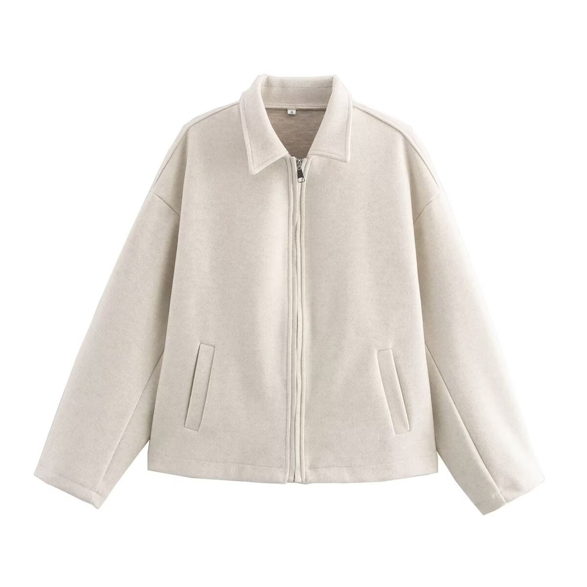 Damen Übergangsjacke mit Reißverschluss und Taschen | Lässig 0