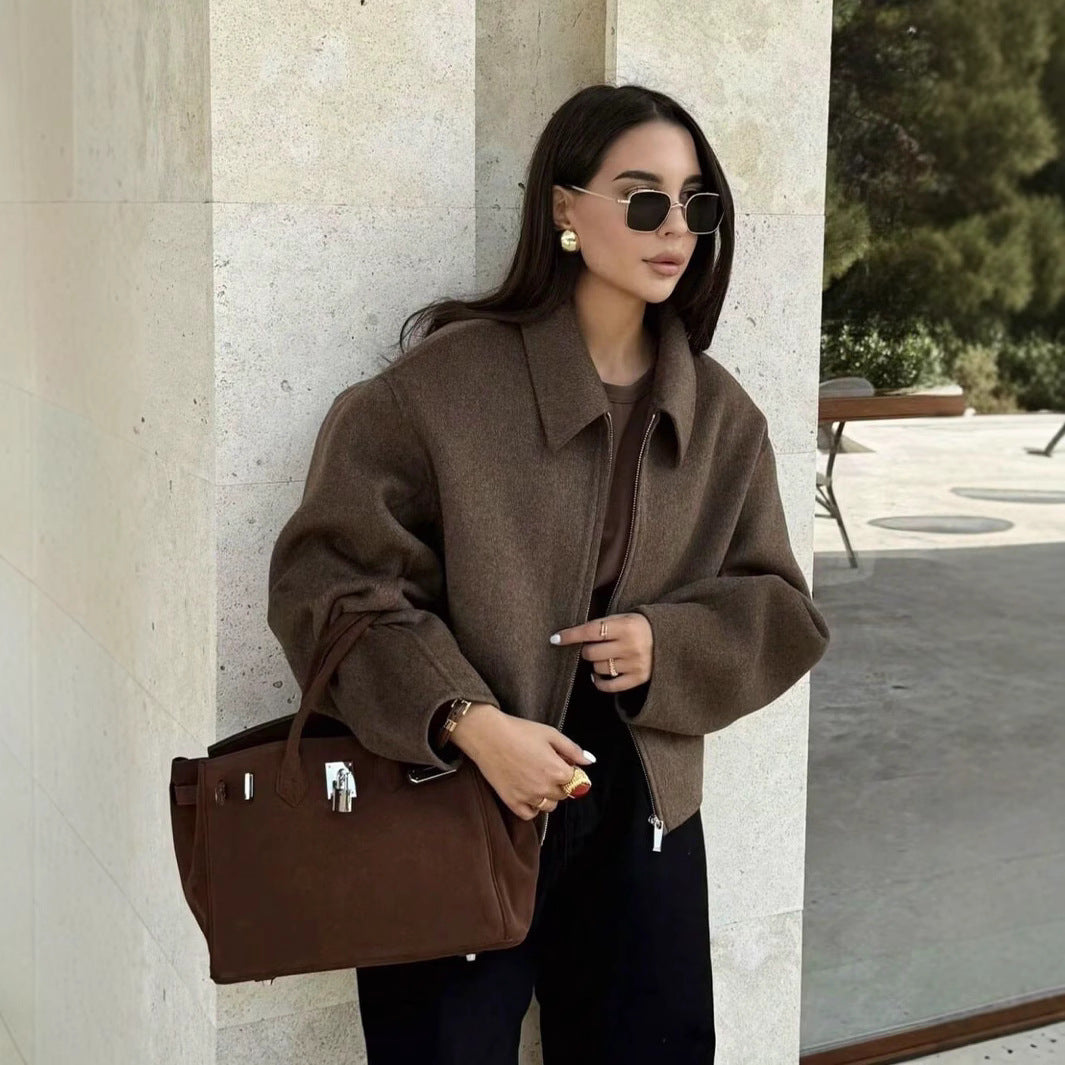 Damen Übergangsjacke mit Reißverschluss und Taschen | Lässig 1