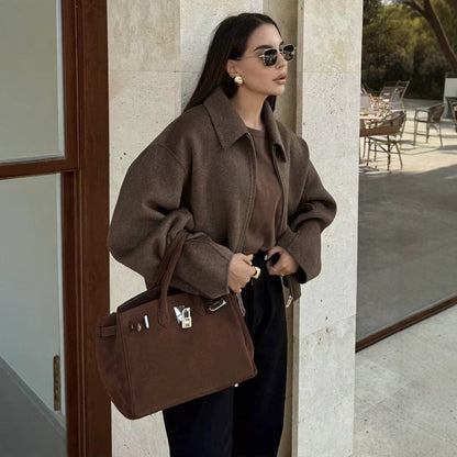 Damen Übergangsjacke mit Reißverschluss und Taschen | Lässig 2