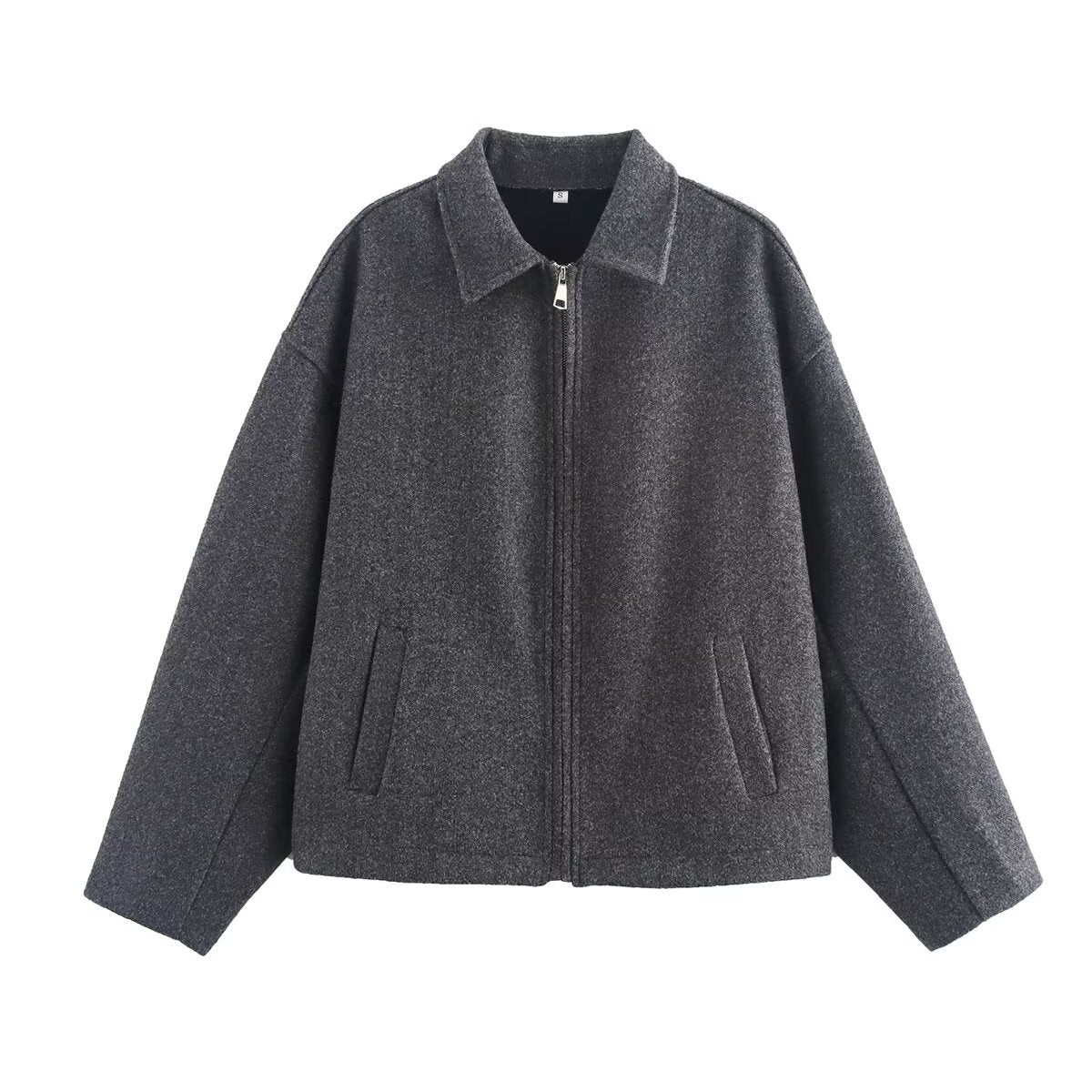Damen Übergangsjacke mit Reißverschluss und Taschen | Lässig 4