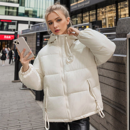 Damen Übergangsjacke mit Steppnähten und Eingrifftaschen 2