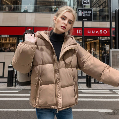 Damen Übergangsjacke mit Steppnähten und Eingrifftaschen 3