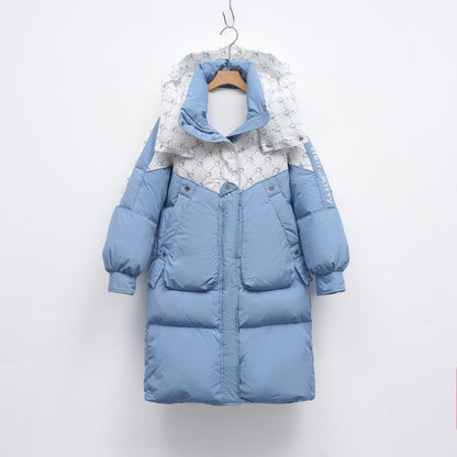 Damen Winterparka mit Kapuze | Warmer Outdoor Mantel 0