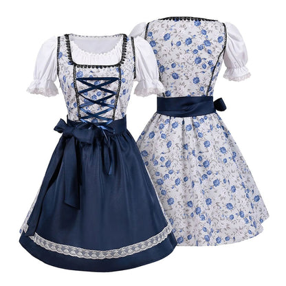 Dirndl Arlene | Traditionelles Oktoberfestkleid mit Schnürung 0