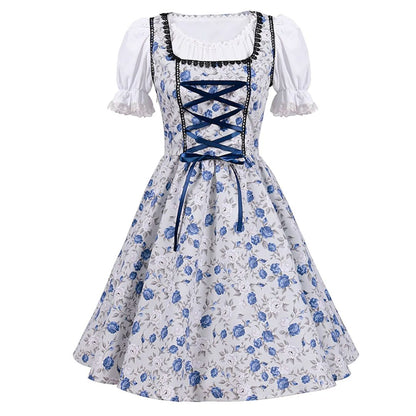 Dirndl Arlene | Traditionelles Oktoberfestkleid mit Schnürung 4