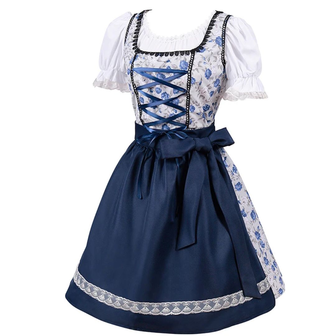 Dirndl Arlene | Traditionelles Oktoberfestkleid mit Schnürung 6