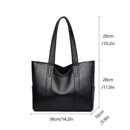 Elegante Leder-Umhängetasche mit Retro-Design 8