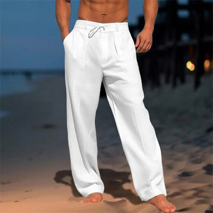 Elegante Leinenhose für Herren | Stilvolle Sommerbekleidung 1