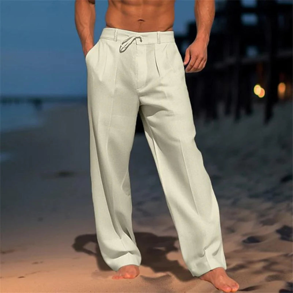 Elegante Leinenhose für Herren | Stilvolle Sommerbekleidung 2
