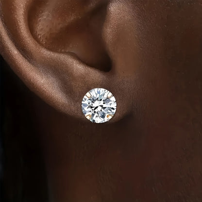 Elegante Ohrringe Gold Set | Ohrstecker Zirkonia Edelstahl 4
