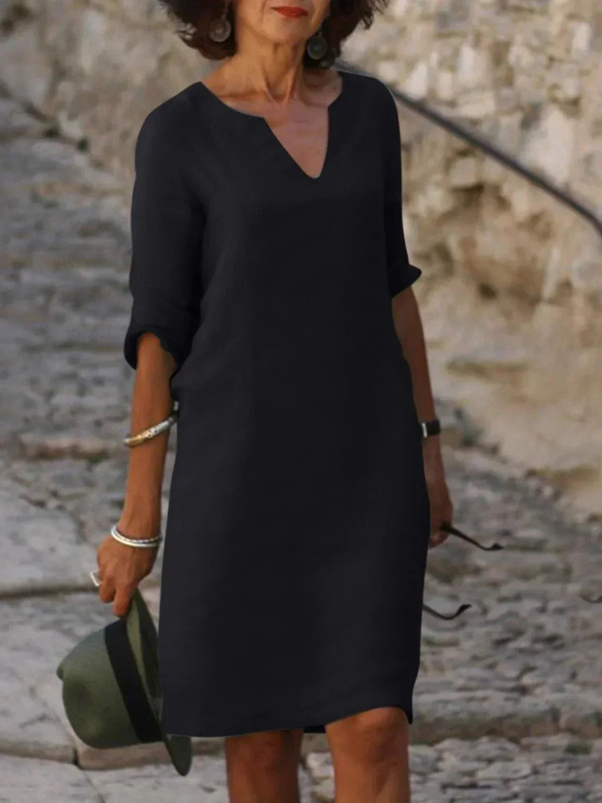Elegantes Midi Kleid für Damen | Freizeitmode 0