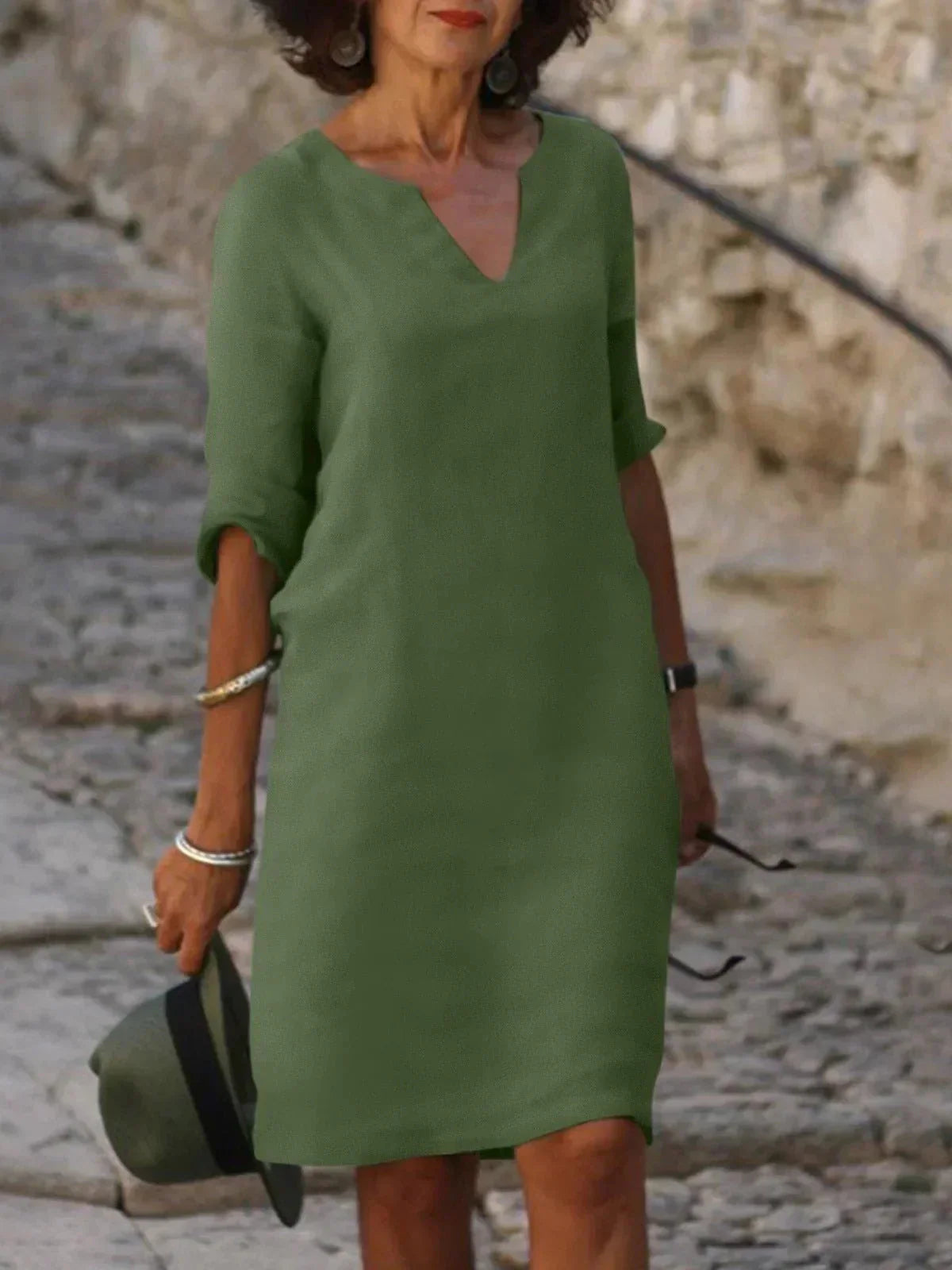 Elegantes Midi Kleid für Damen | Freizeitmode 2