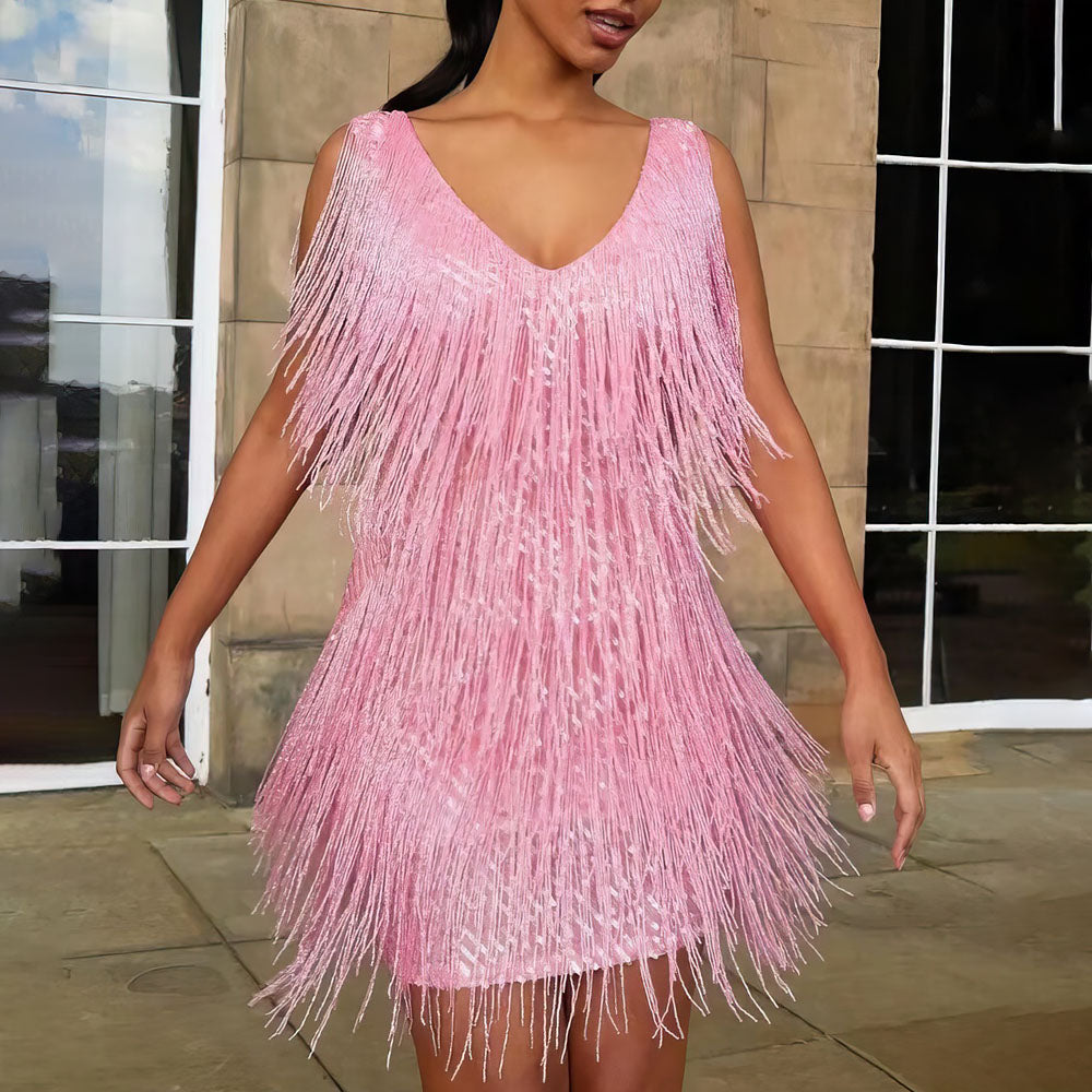 Elegantes Wickelkleid mit V-Ausschnitt | Damenmode 5