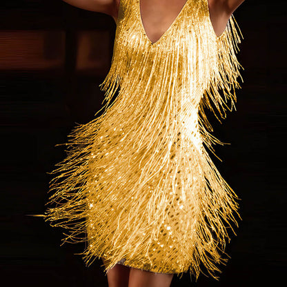 Elegantes Wickelkleid mit V-Ausschnitt | Damenmode 9