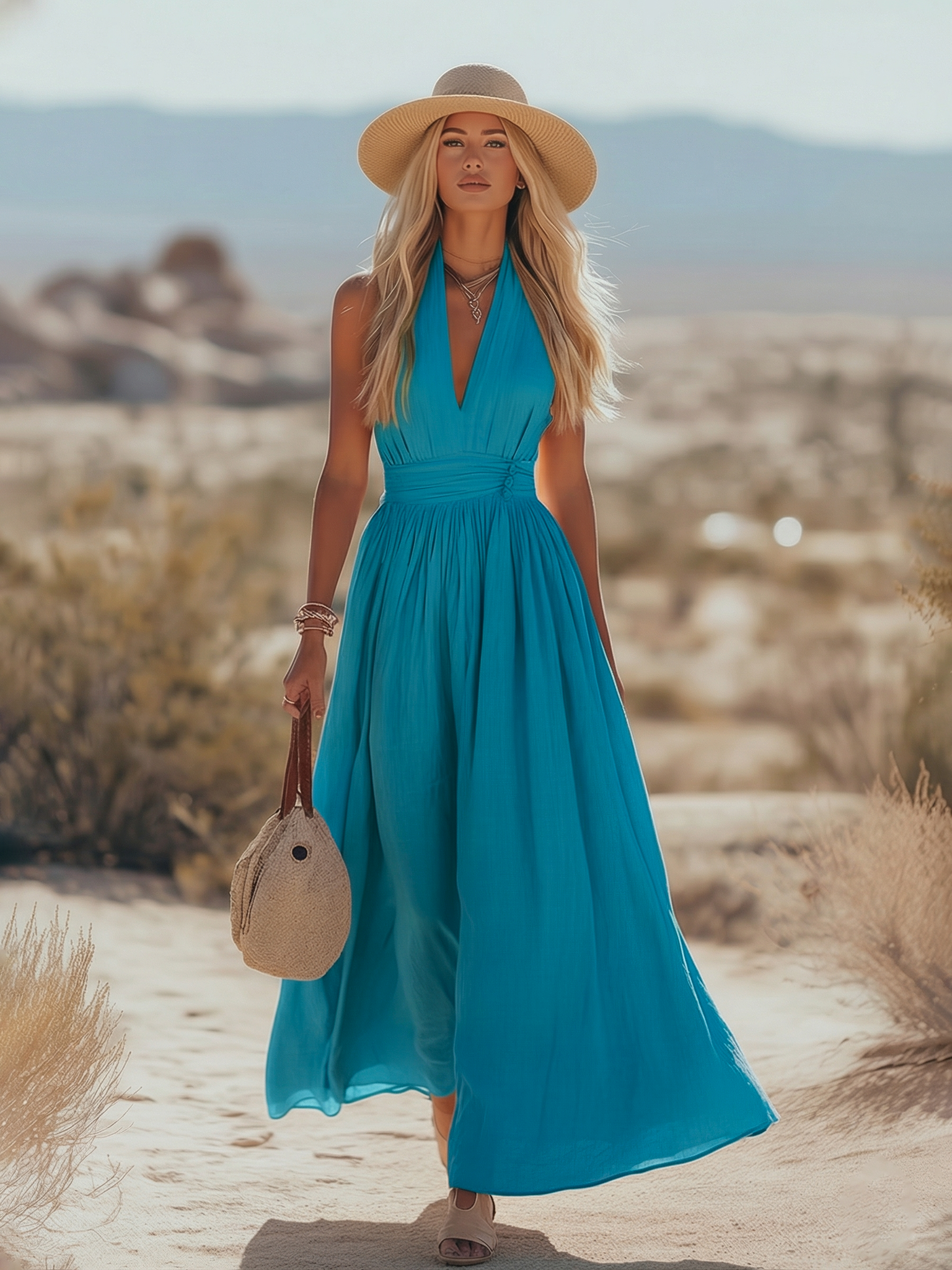 Elegantes ärmelloses Kleid | Bohemian West Resort 2