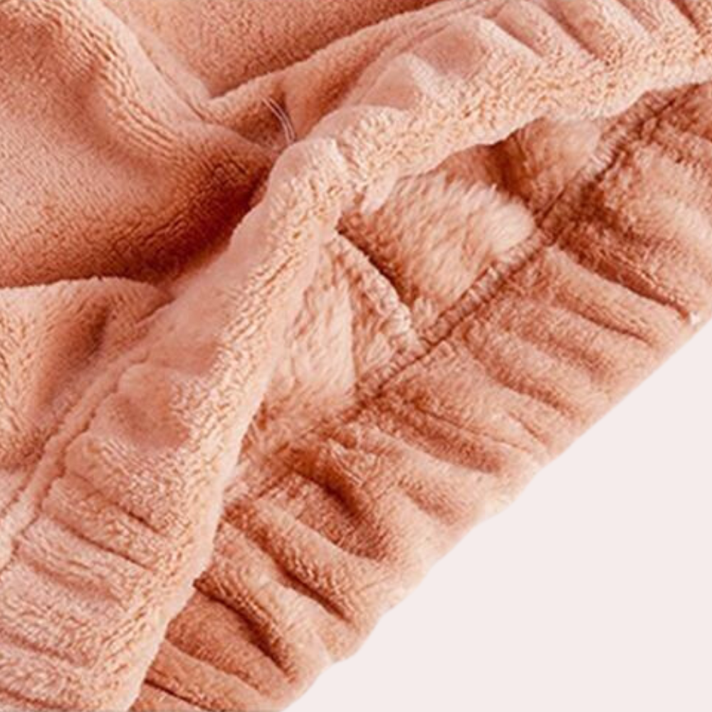 Elina Damen Fleece-Pyjama Set Warm Weich Komfortabel 4