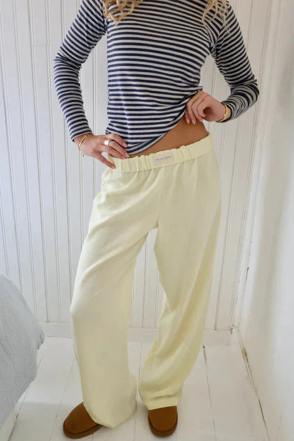 Elke | Damen Sommerhose Gestreift 7
