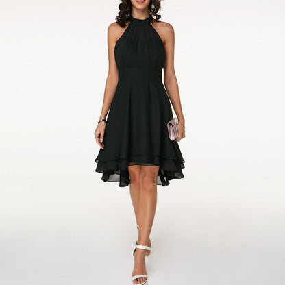 Emma | Elegantes kurzes Damenkleid mit Neckholder 0