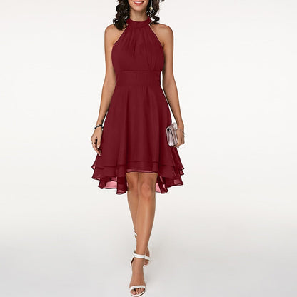 Emma | Elegantes kurzes Damenkleid mit Neckholder 6