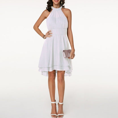 Emma | Elegantes kurzes Damenkleid mit Neckholder 7