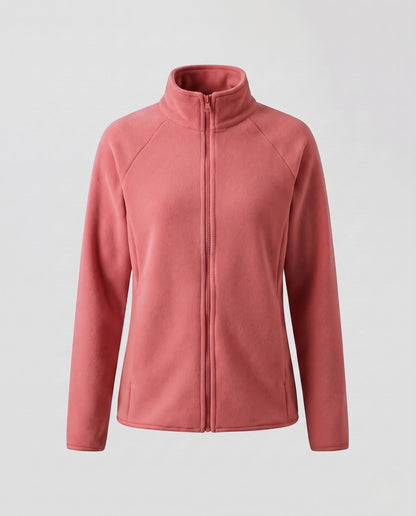 Fleecejacke Damen Warm Komfortabel Outdoorjacke 9