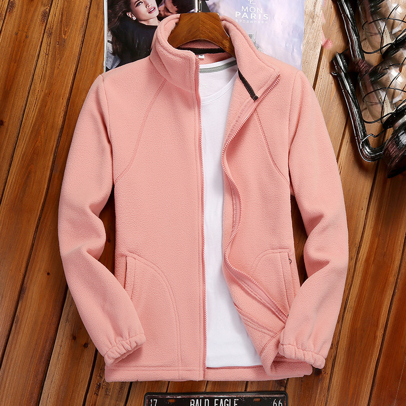 Fleecejacke Damen | Stehkragen mit Reißverschluss, Warm und Bequem 1