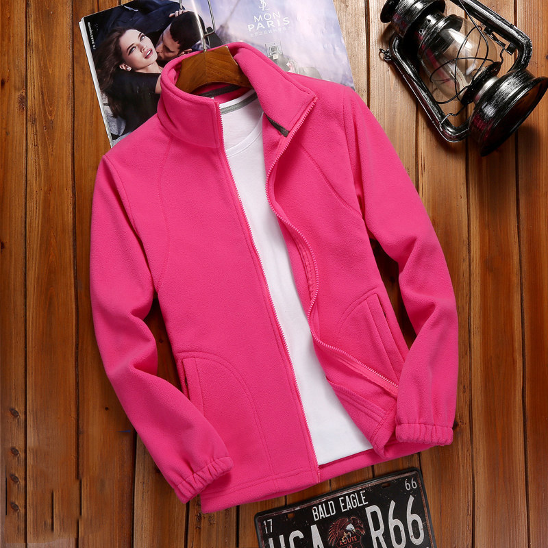 Fleecejacke Damen | Stehkragen mit Reißverschluss, Warm und Bequem 13