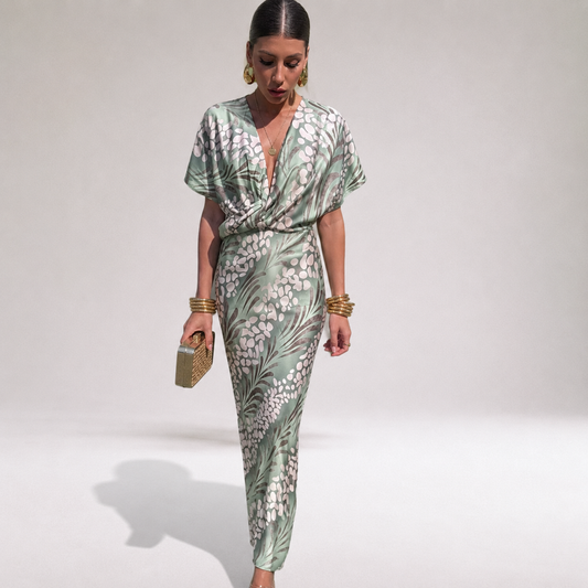 Fließendes Maxikleid | Elegantes Abendkleid für Frauen 0