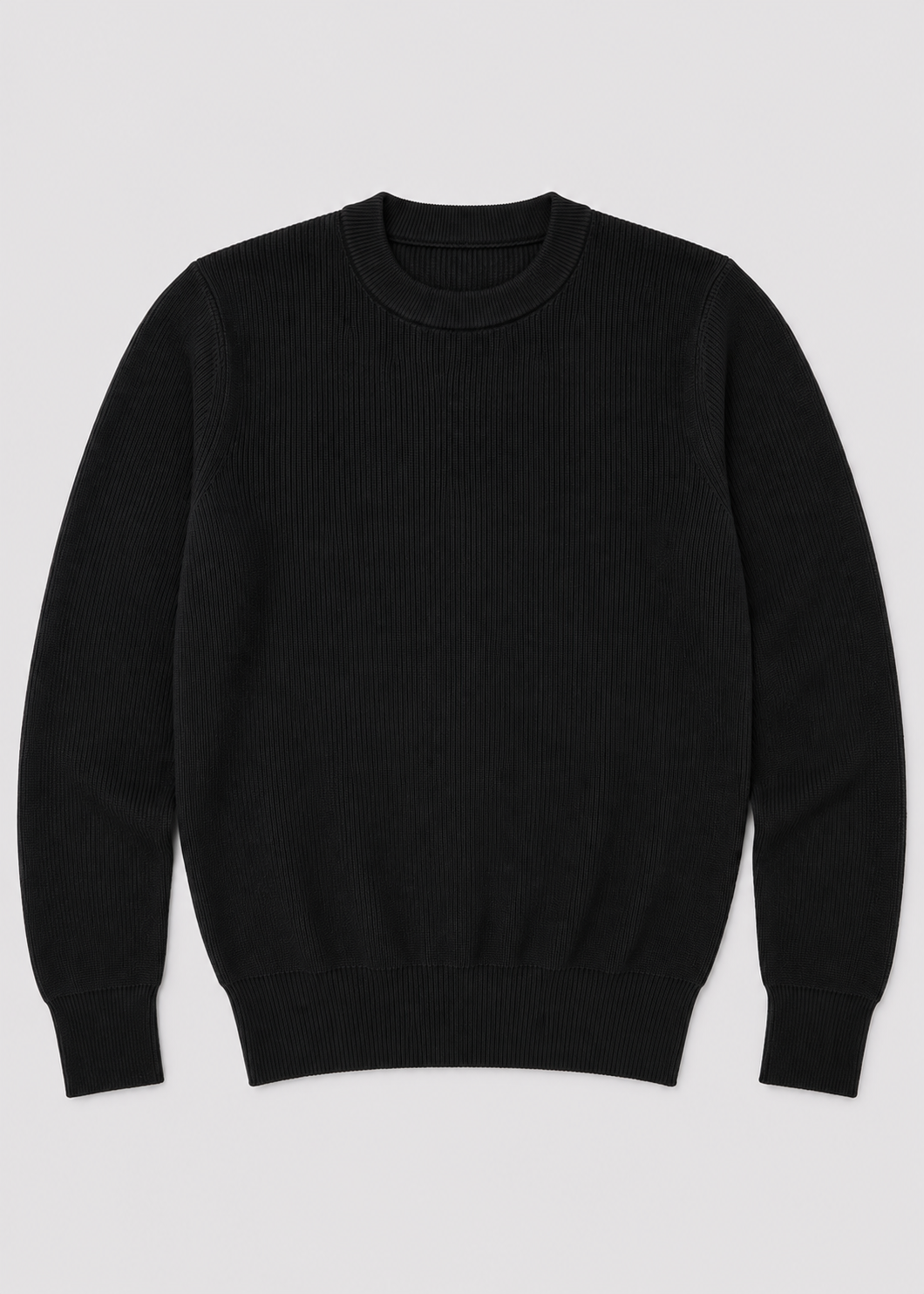 Gerippter Strickpullover Herren | Weicher Alltagspullover 8