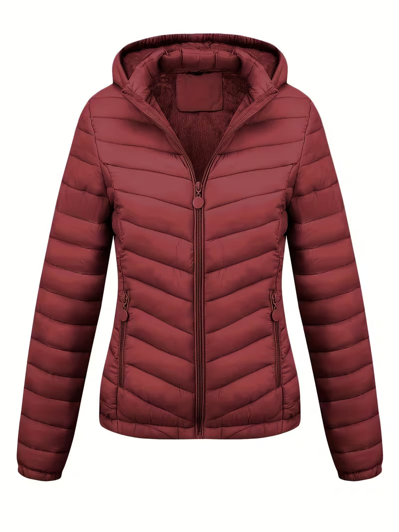 Gesteppte Damenjacke Mit Kapuze | Übergangsjacke für Damen 10