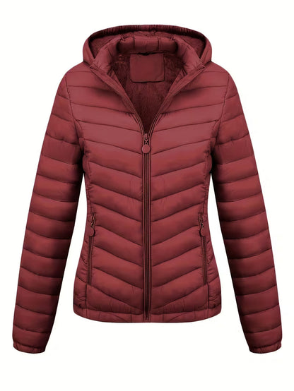 Gesteppte Damenjacke Mit Kapuze | Übergangsjacke für Damen 10
