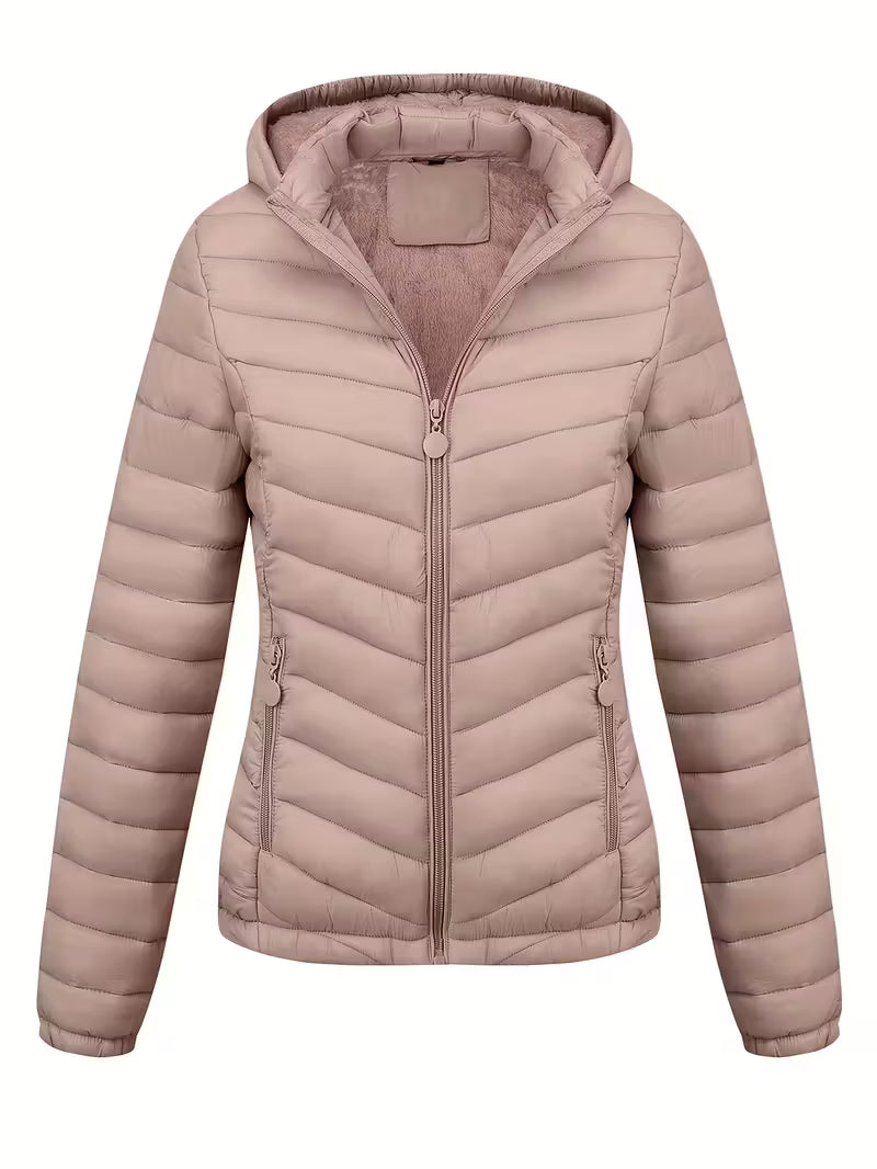 Gesteppte Damenjacke Mit Kapuze | Übergangsjacke für Damen 11