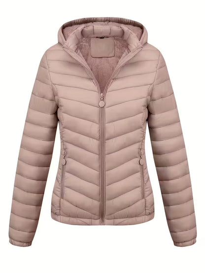 Gesteppte Damenjacke Mit Kapuze | Übergangsjacke für Damen 11