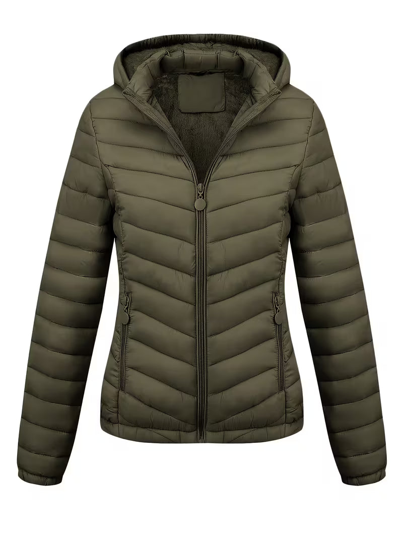 Gesteppte Damenjacke Mit Kapuze | Übergangsjacke für Damen 12