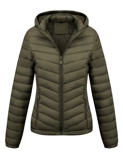 Gesteppte Damenjacke Mit Kapuze | Übergangsjacke für Damen 12