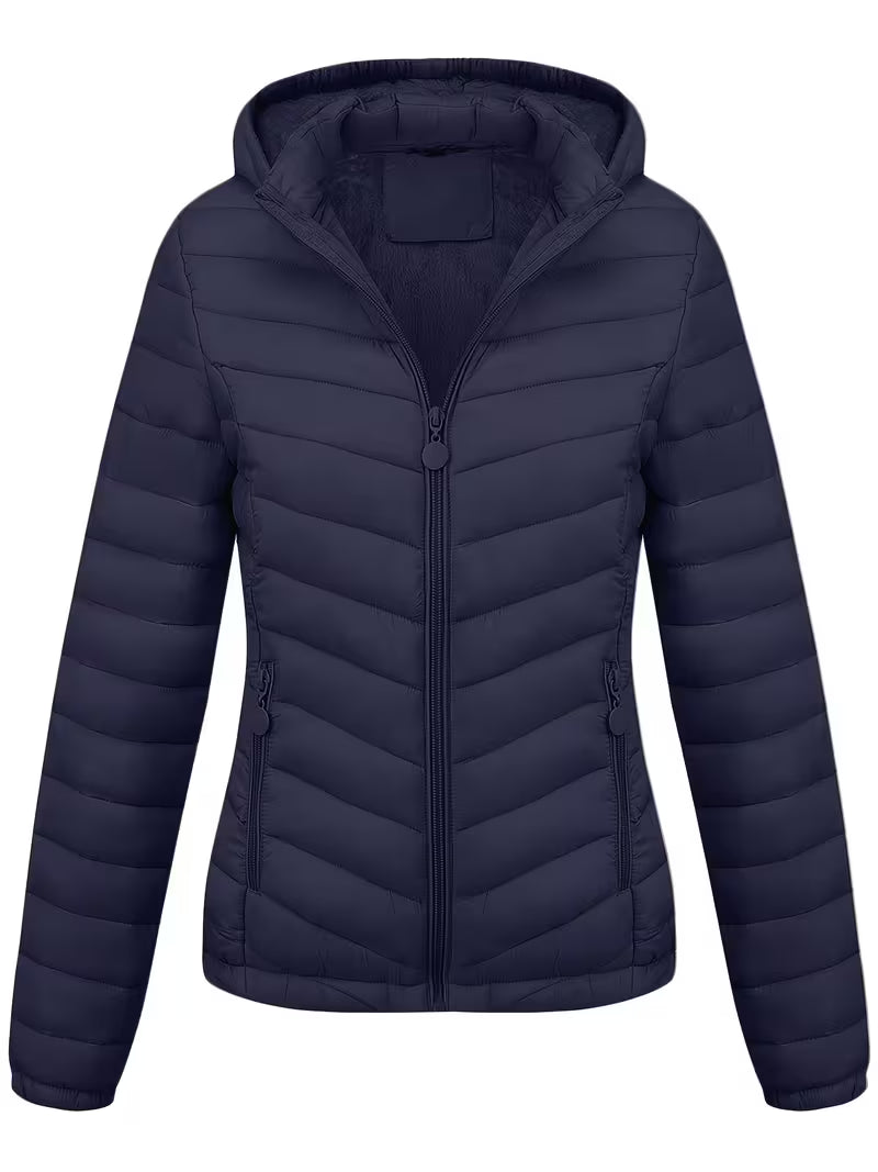Gesteppte Damenjacke Mit Kapuze | Übergangsjacke für Damen 7