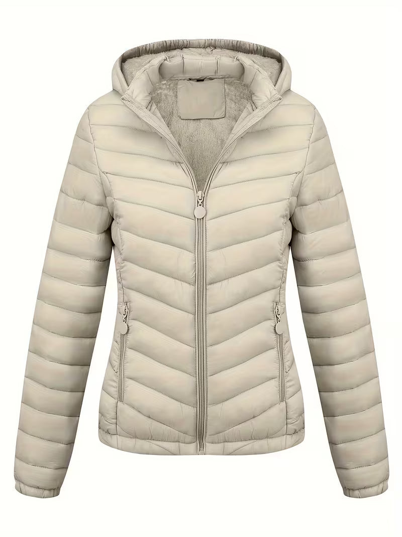 Gesteppte Damenjacke Mit Kapuze | Übergangsjacke für Damen 8