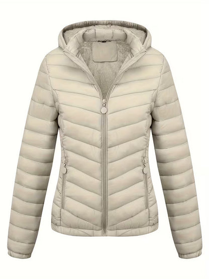 Gesteppte Damenjacke Mit Kapuze | Übergangsjacke für Damen 8