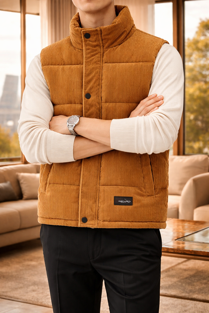 Gesteppte Herrenweste | Ärmelloser Puffer-Bodywarmer Outdoor 2