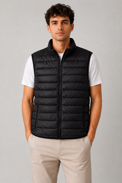 Gesteppte Weste Herren | Leichte Wattierte Bodywarmer 1
