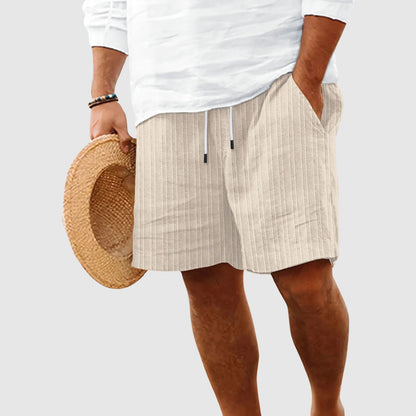 Gestreifte Shorts | Kurze Hosen für Damen aus Baumwolle 2