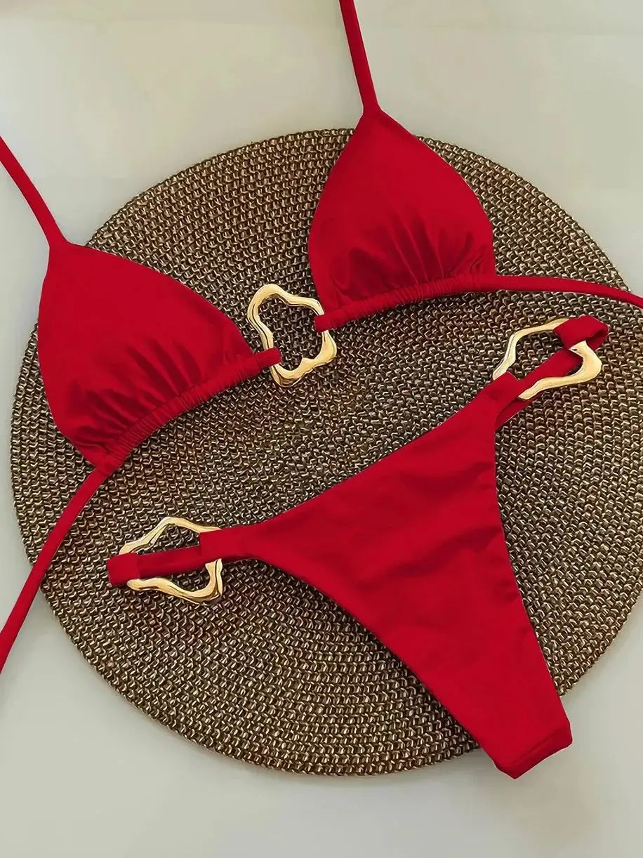 Halterneck Mikro Bikini | Frauen Bademode 0