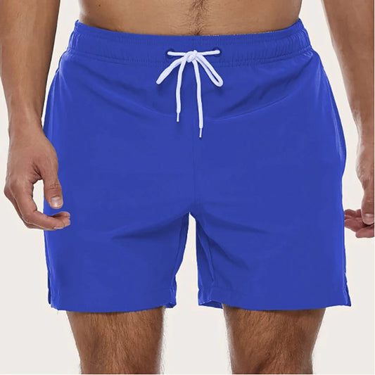 Herren Badehose Schnell Trocknend Elastischer Bund Strand 0