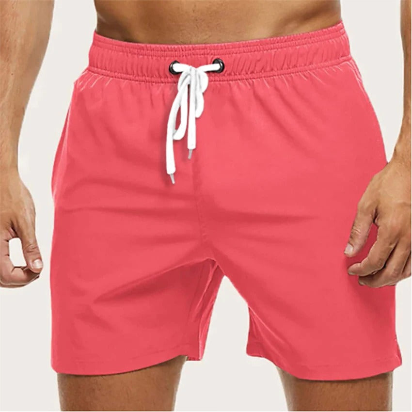 Herren Badehose Schnell Trocknend Elastischer Bund Strand 1