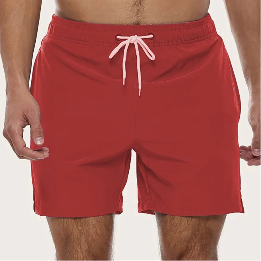 Herren Badehose Schnell Trocknend Elastischer Bund Strand 4